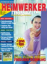 <p><strong>HEIMWERKER magazin</strong><br />
Österreichs Magazin für kreative Gestaltung von Haus und Heim<br />
84 Seiten, 2007<br />
Herausgeber: Mag. Herbert Pinzolits</p>
