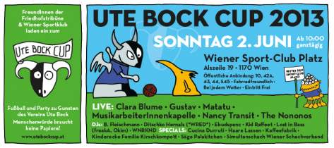 <p><strong>Ute Bock Cup 2013</strong><br />
<br />
(Illustration: Mops)</p>
